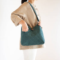 総ピンタック2WAYショルダーバッグ