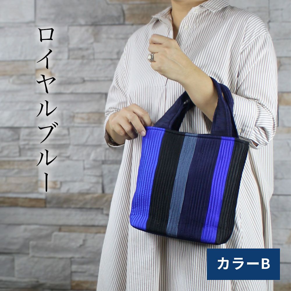 シルクミニトート