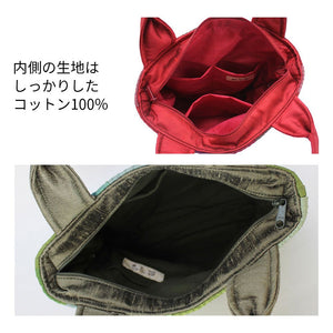 シルクミニトート