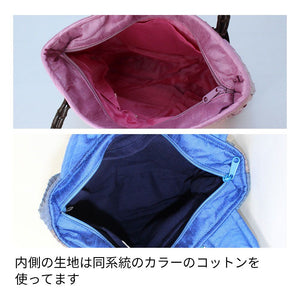 シルクミニトート