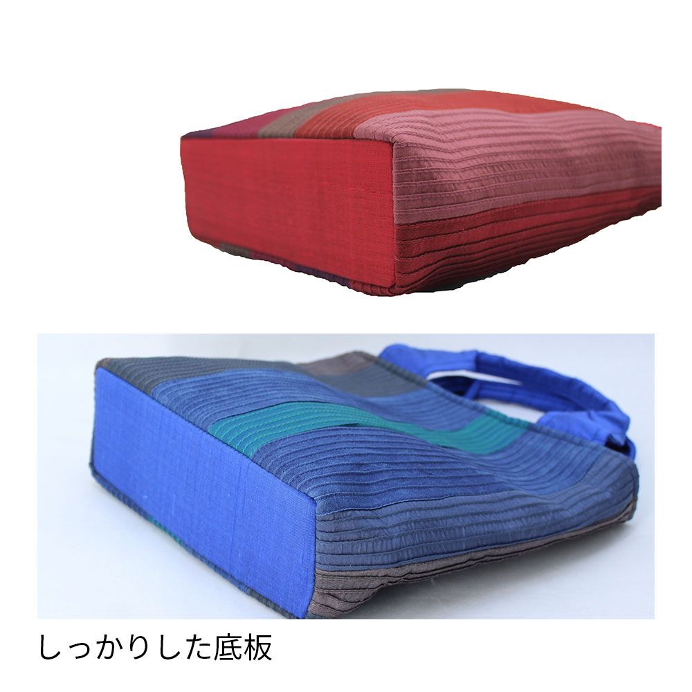 シルクミニトート
