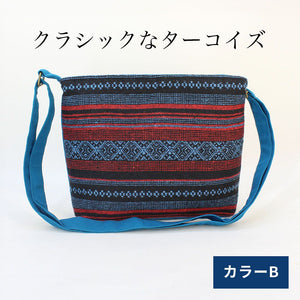 エスニック柄ポシェット