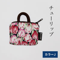 小花柄ミニポーチ