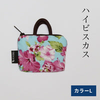 小花柄ミニポーチ