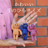 招き猫キーホルダー